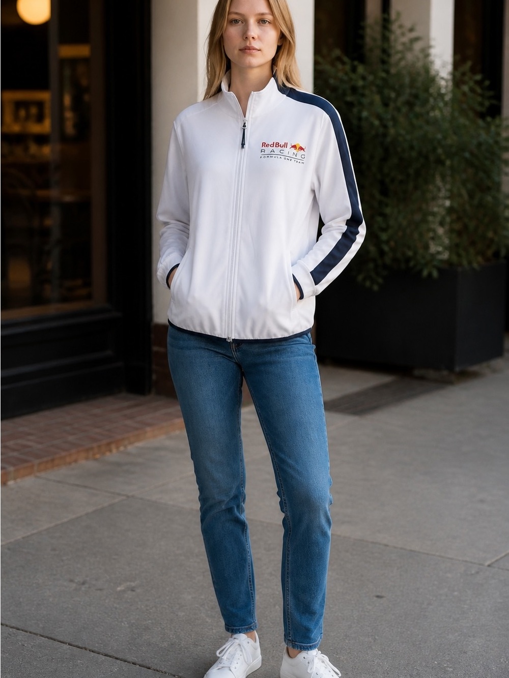 PUMA Formula 1 Red Bull Racing Zipper Front Jacket Women’s Size Small